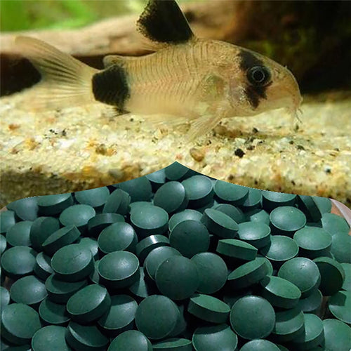 High Nutrition Aquarium Fish Tank Plants foods Gourmet Discus Granules natural Spirulina Tablets Pills For Underwater Plants