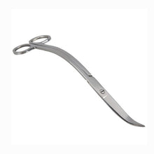 Load image into Gallery viewer, Professional Aquarium Fish Tank Aquatic Plant Cleaning Tools Tongs Scissor Long Stainless Steel Wave scissor curved Pet Supplies