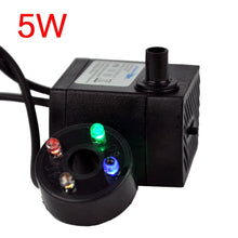 Load image into Gallery viewer, AC 220V 3W 5W Submersible Water Pump LED Aquarium Fountain Fish Pond Tank EU Plug For Fish Tanks Plants Growth Supplies Tool