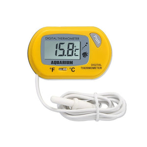 Aquarium Digital LCD Screen Thermometer Sensor Water Controller Smart Temperature Fish Tank Terrarium Alarm Pet Tool Aquatic