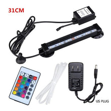 Load image into Gallery viewer, Underwater Submersible Fish Tank Light Color Changing LED Air Bubble Light Aquarium Air Bubble Lamp Making Oxygen for Fish Tank