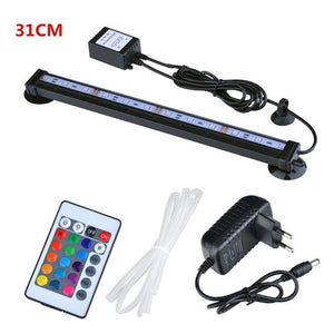 Underwater Submersible Fish Tank Light Color Changing LED Air Bubble Light Aquarium Air Bubble Lamp Making Oxygen for Fish Tank