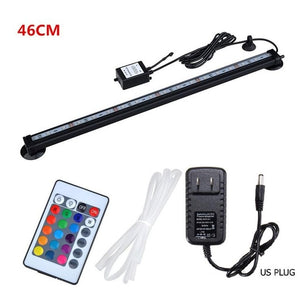Underwater Submersible Fish Tank Light Color Changing LED Air Bubble Light Aquarium Air Bubble Lamp Making Oxygen for Fish Tank