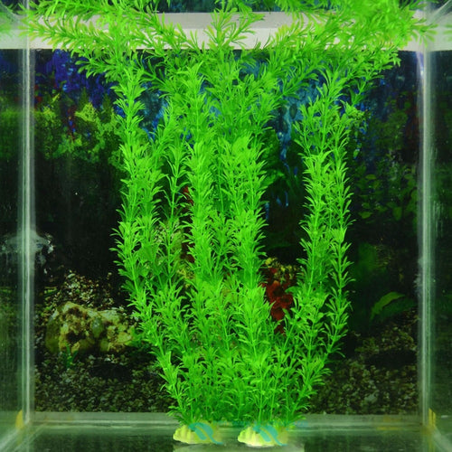 New Aquarium Artificial Aquatic Plants Ornaments Green Water Grass Underwater Landscape Decoration Fish Tank Accessories