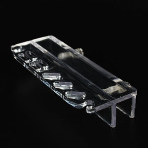 Stainless Steel Aquarium Live Curve Plant Cleaning Holder Fish Tank Water Plant Tools Kit Long Tongs Scissor Tweezers Storage
