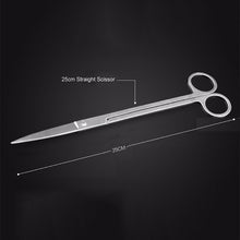 Load image into Gallery viewer, Stainless Steel Aquarium Live Curve Plant Cleaning Holder Fish Tank Water Plant Tools Kit Long Tongs Scissor Tweezers Storage