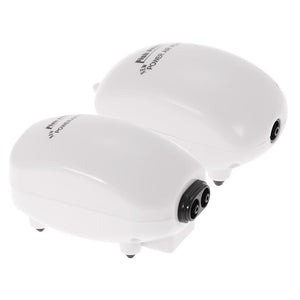 Ultra Silent Aquarium Air Pump Mini Compressor Oxygen Airpump Single Double Outlet 220-240V EU/US Plug Fish Tank Accessories