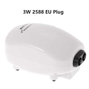 Ultra Silent Aquarium Air Pump Mini Compressor Oxygen Airpump Single Double Outlet 220-240V EU/US Plug Fish Tank Accessories