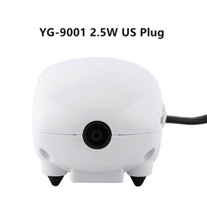 Ultra Silent Aquarium Air Pump Mini Compressor Oxygen Airpump Single Double Outlet 220-240V EU/US Plug Fish Tank Accessories