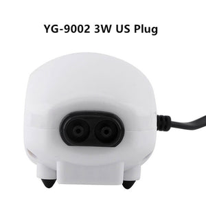 Ultra Silent Aquarium Air Pump Mini Compressor Oxygen Airpump Single Double Outlet 220-240V EU/US Plug Fish Tank Accessories