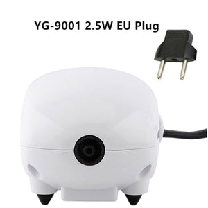 Ultra Silent Aquarium Air Pump Mini Compressor Oxygen Airpump Single Double Outlet 220-240V EU/US Plug Fish Tank Accessories